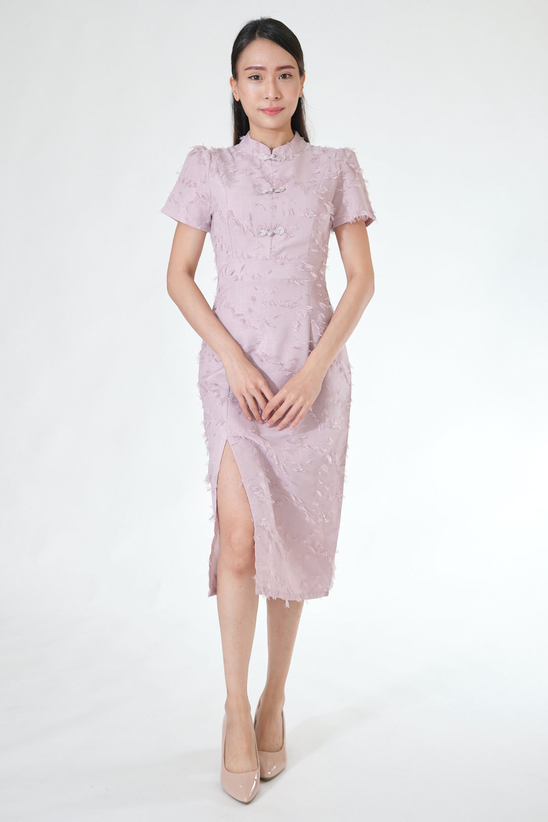 Chixxie Wish Cheongsam (Lilac)