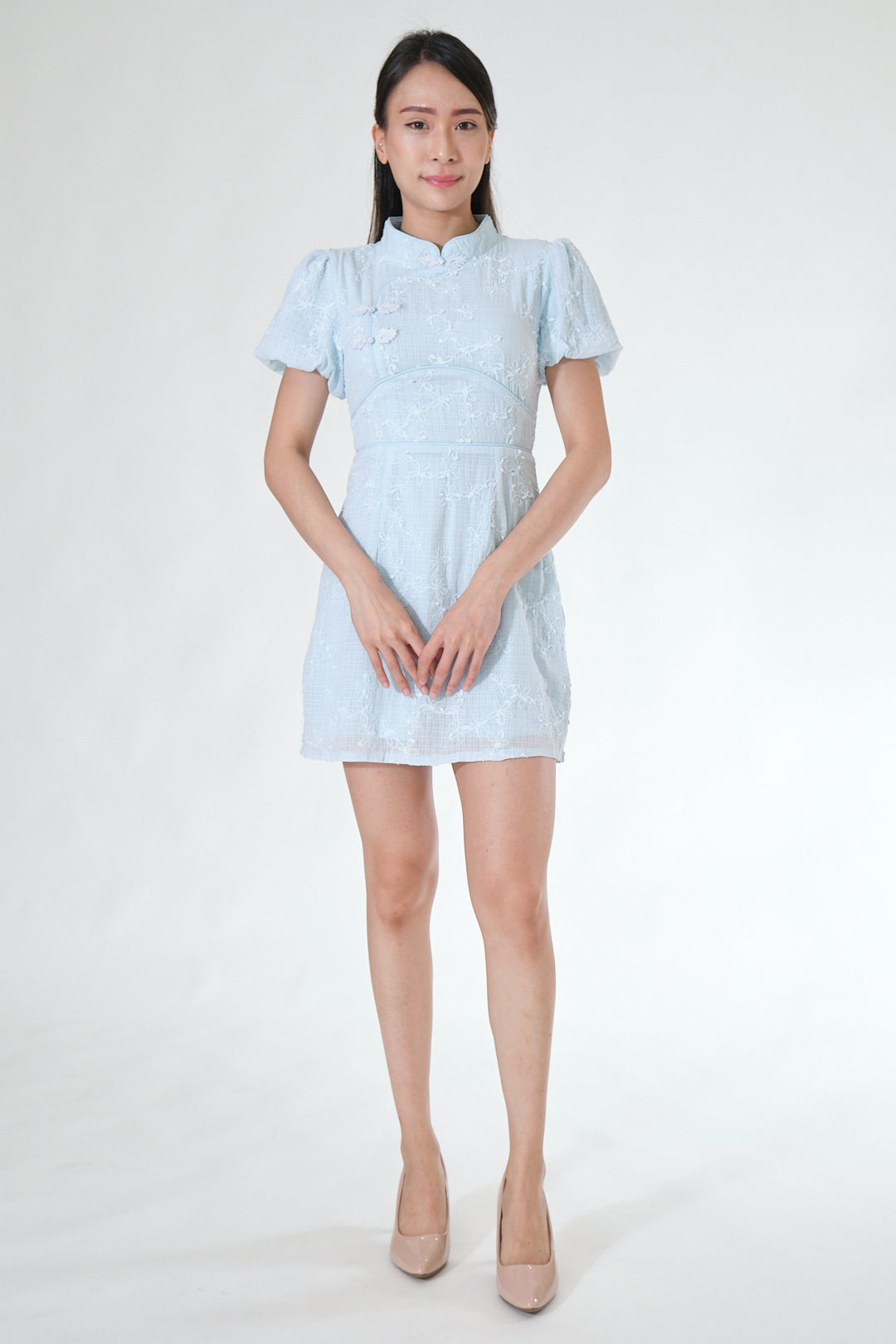 Chixxie Mico Cheongsam (Blue)