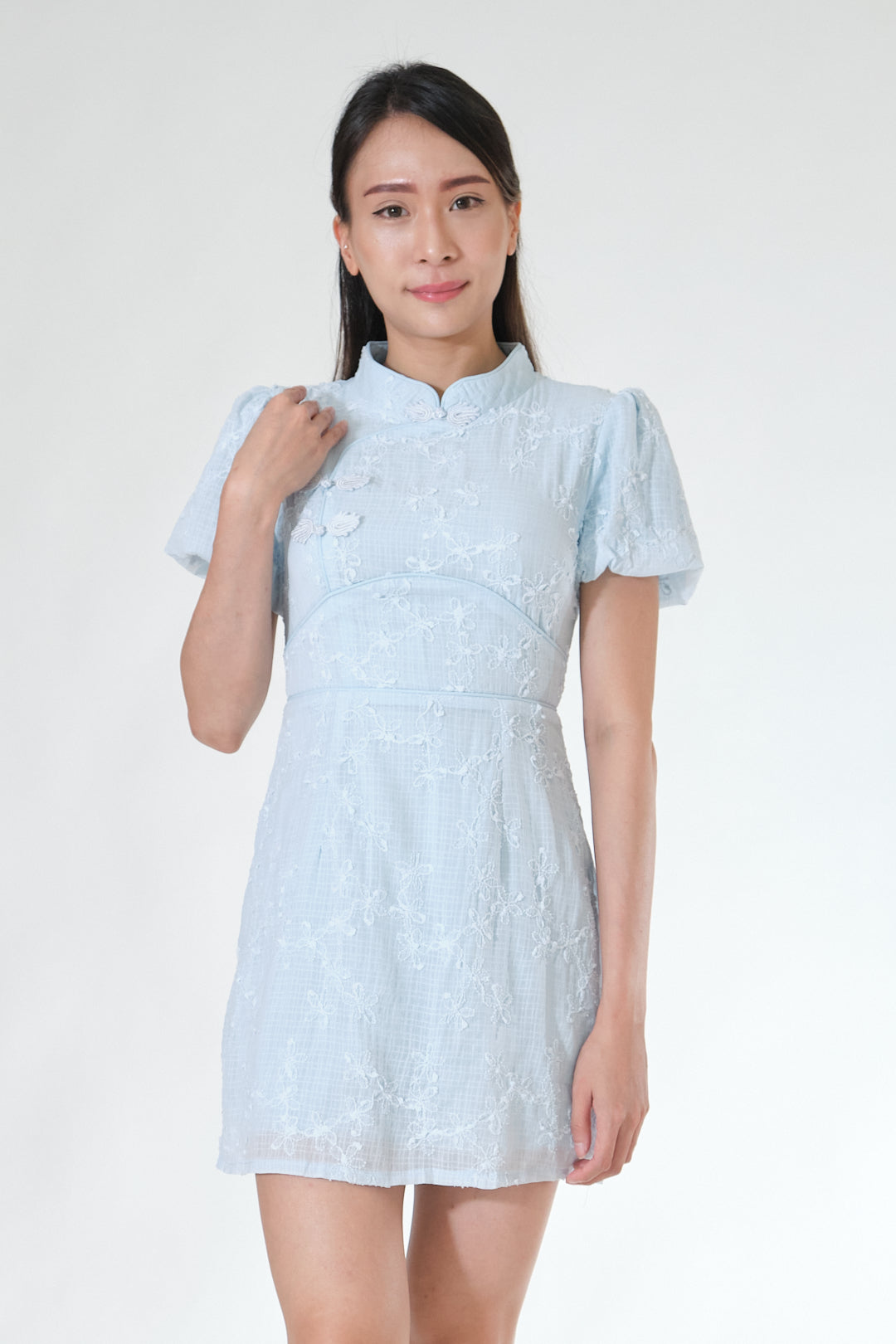 Chixxie Mico Cheongsam (Blue)