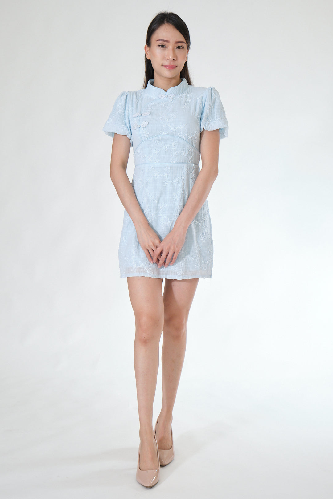 Chixxie Mico Cheongsam (Blue)