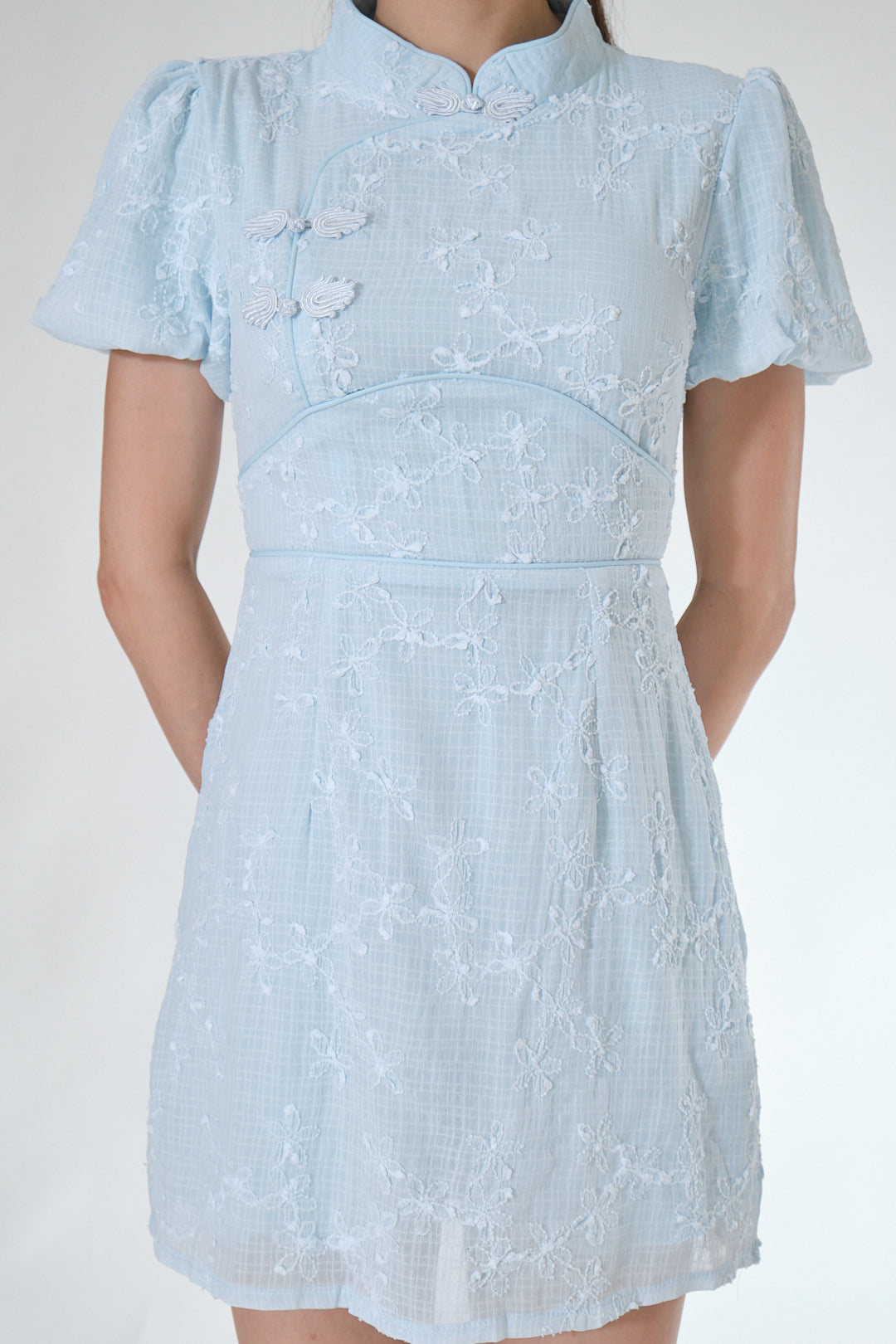 Chixxie Mico Cheongsam (Blue)