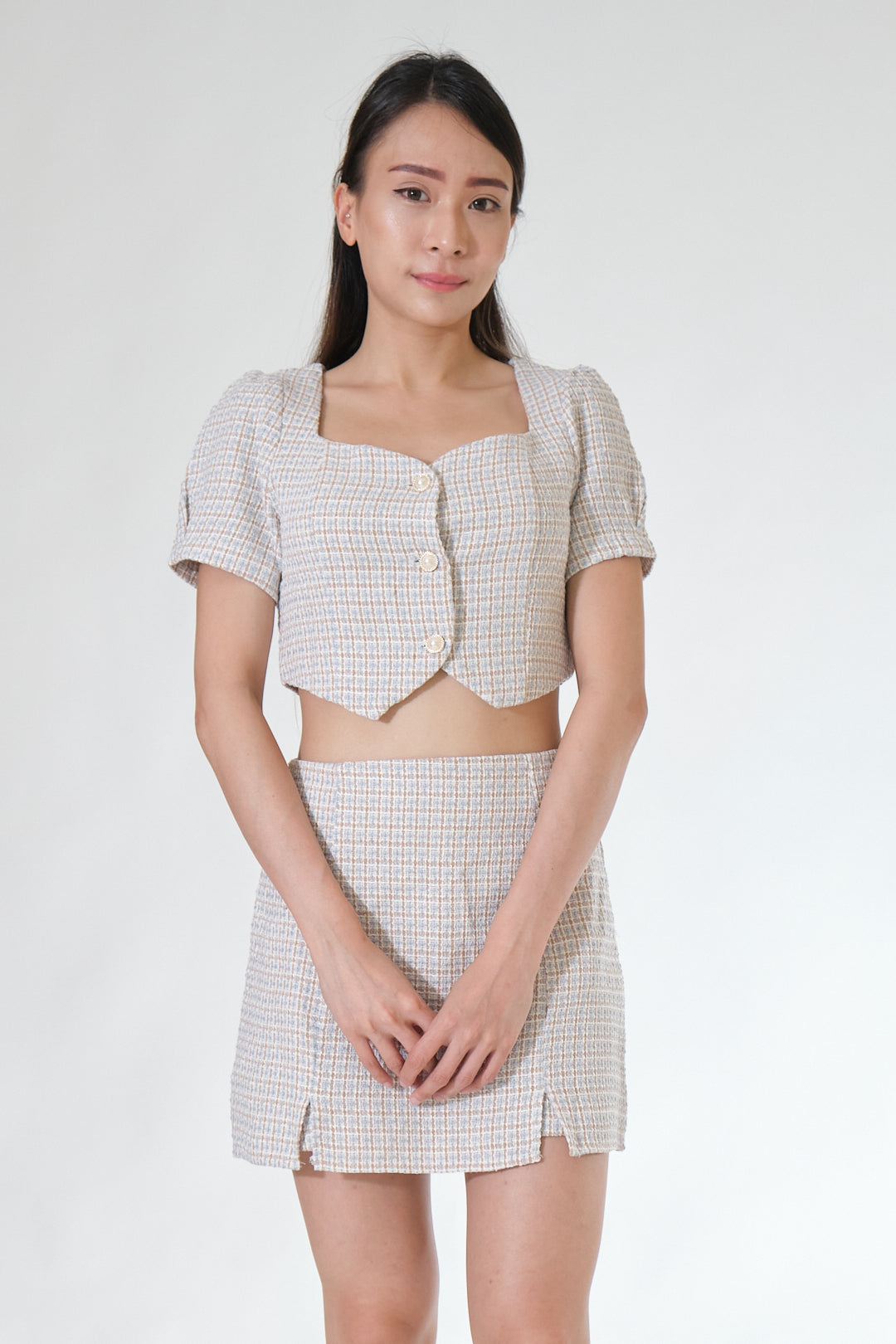 Chixxie Britney Two-Piece Set (Blue)