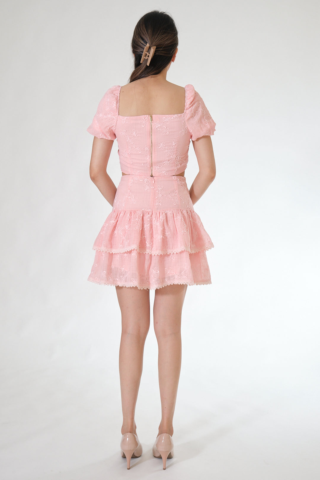 Chixxie Carrie Two-Piece Set (Pink)