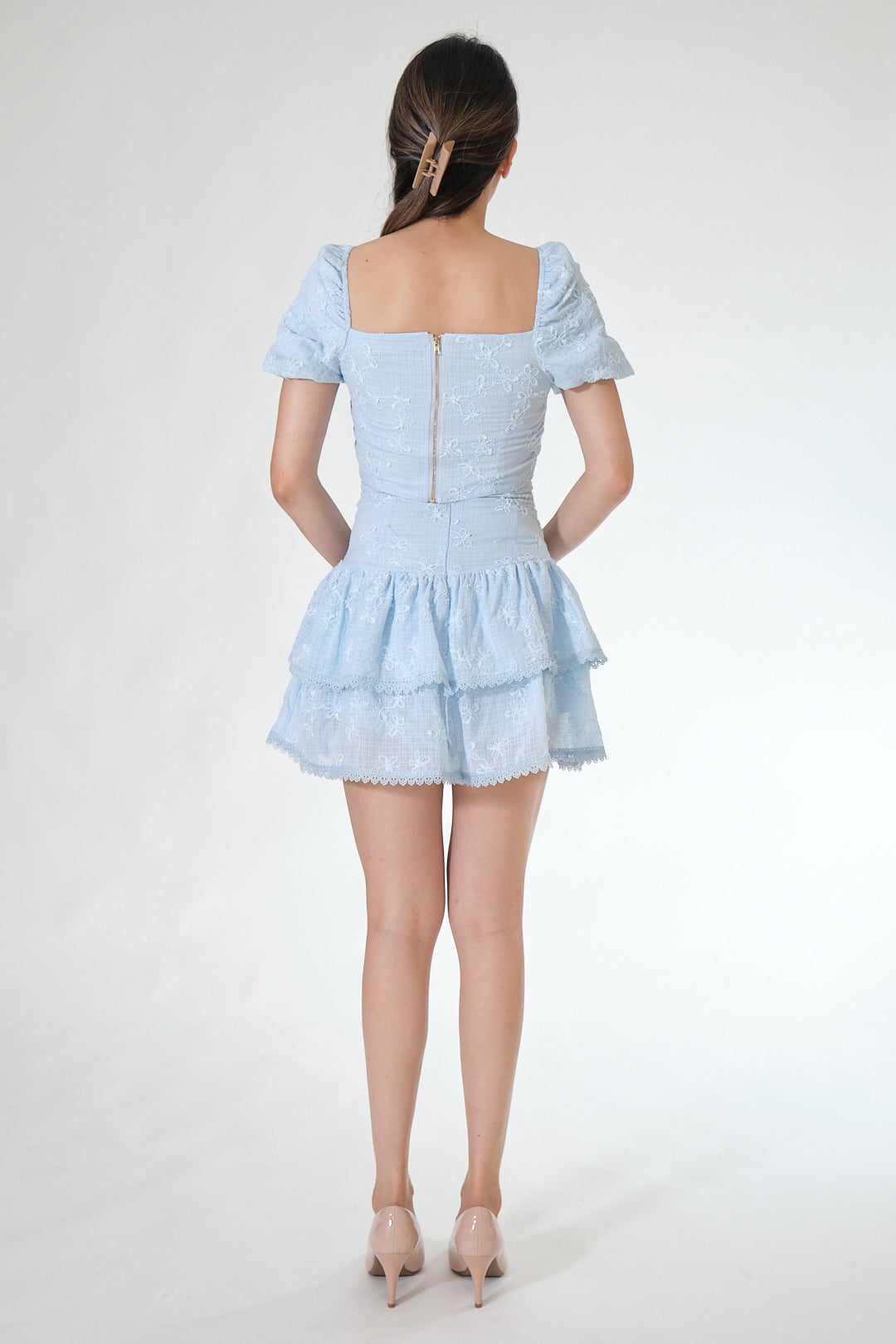 Chixxie Carrie Two-Piece Set (Blue)