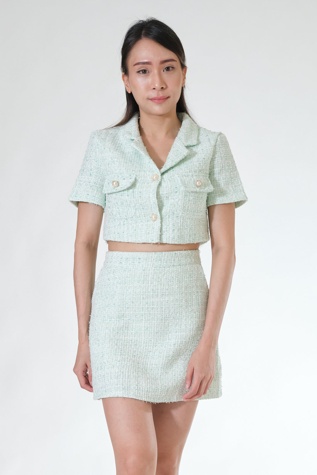 Chixxie Michelle Two-Piece Set (Green)