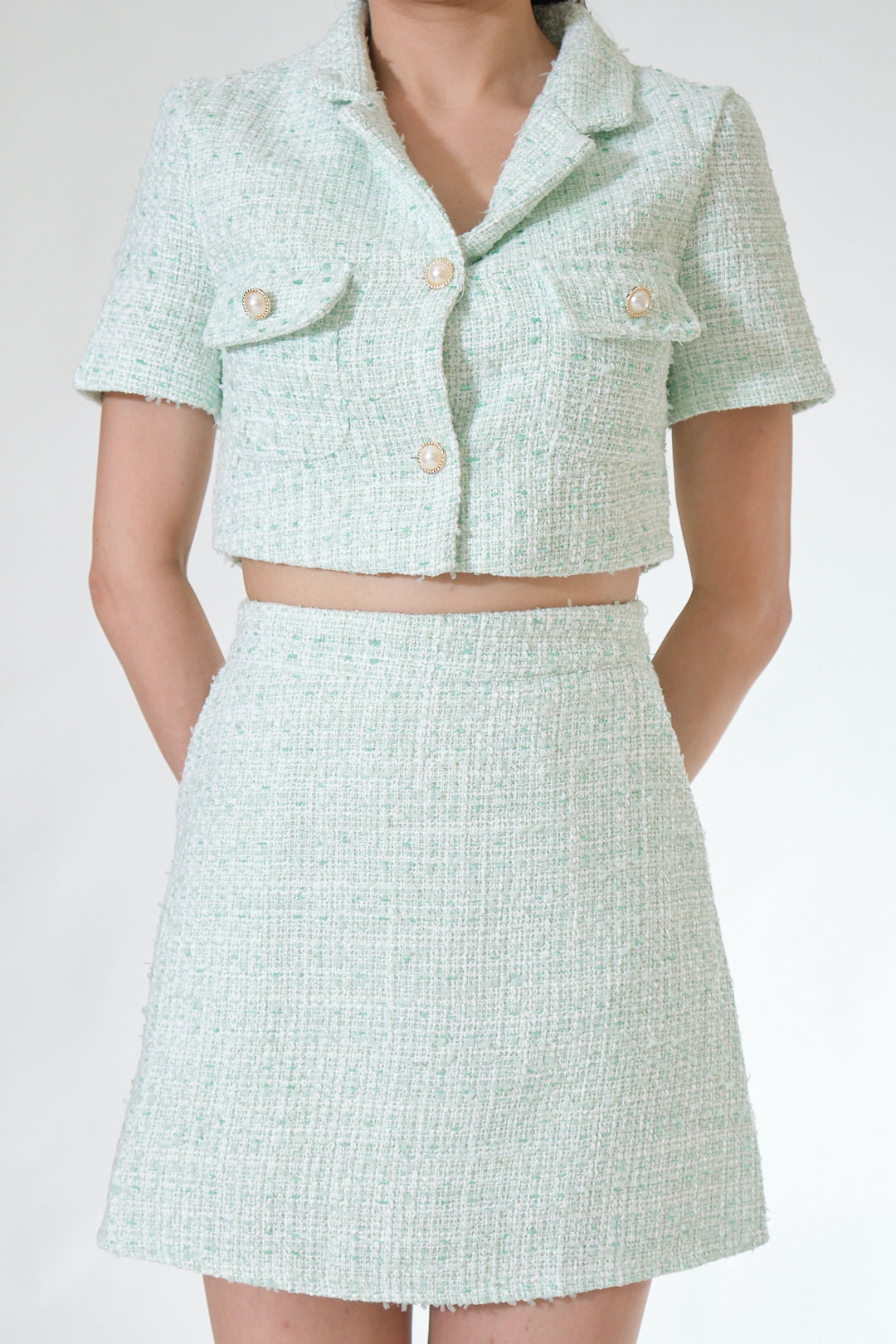 Chixxie Michelle Two-Piece Set (Green)