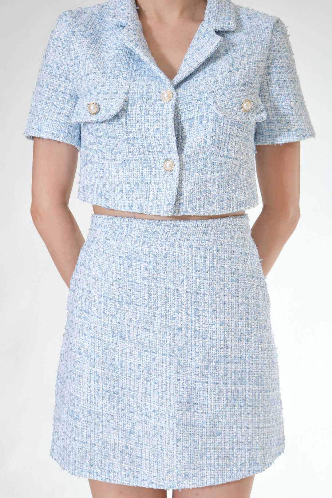 Chixxie Michelle Two-Piece Set (Blue)