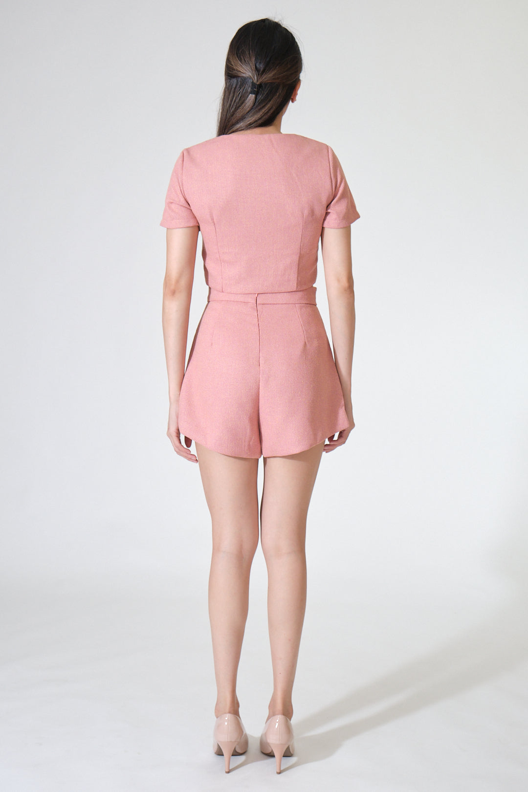 Chixxie Agnes Two-Piece Set (Rose)