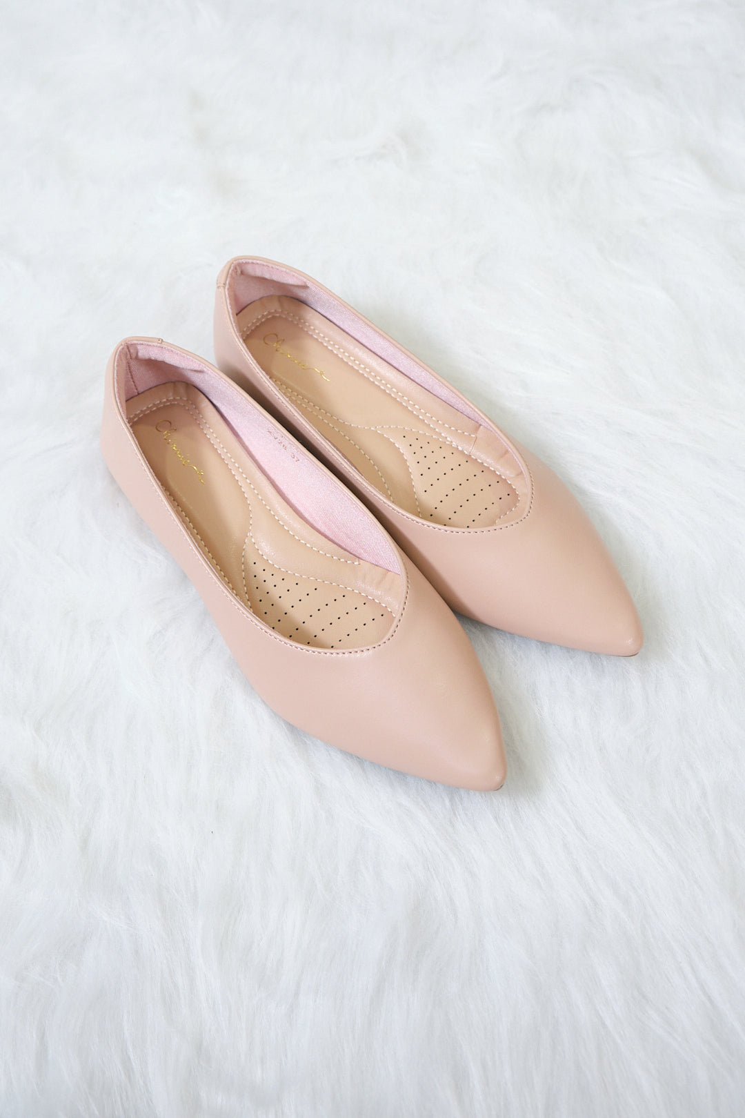 Chixxie XV28 V-Cut Pointed Toe Flats