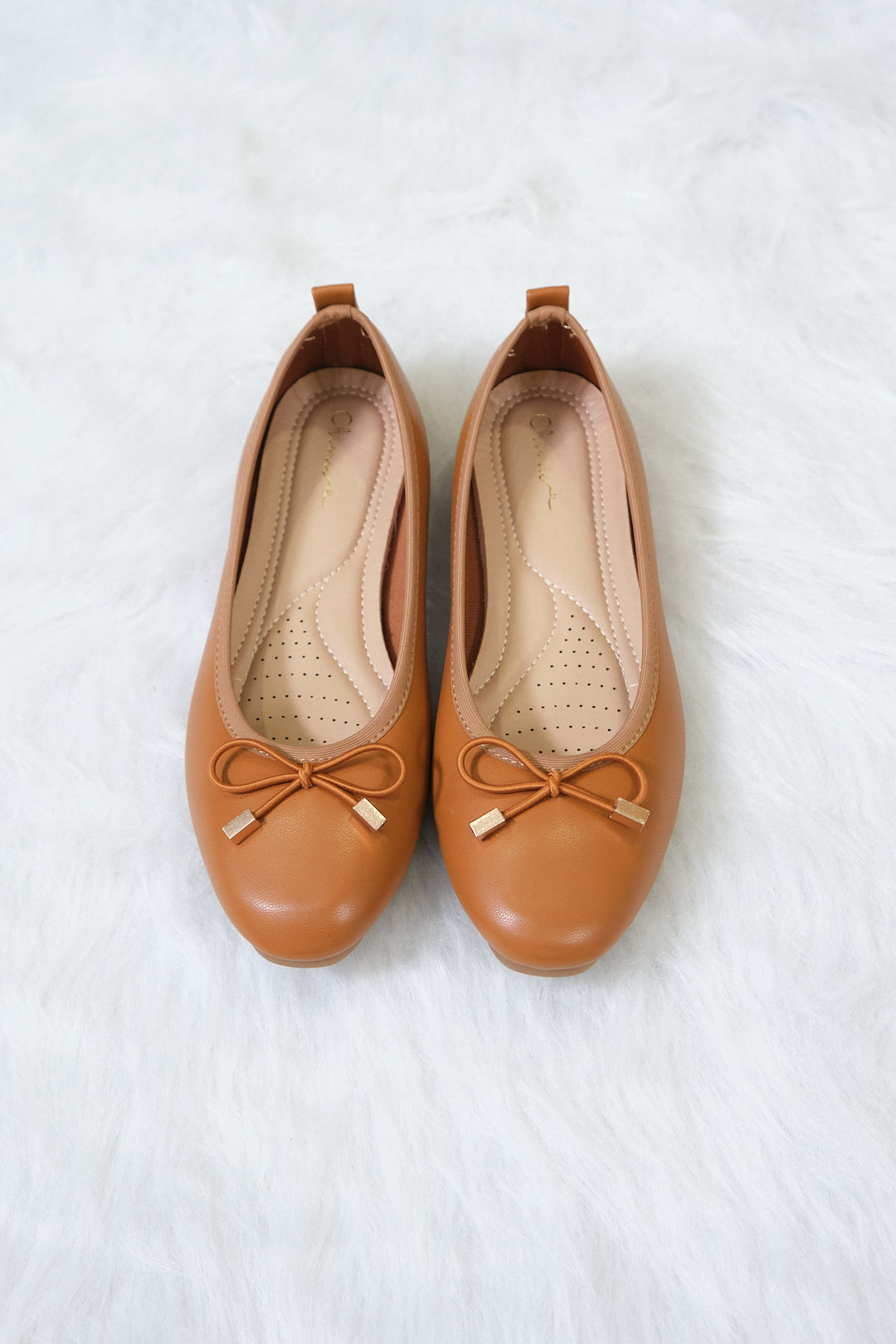 Chixxie XR33 Ribbon Round Toe Flats