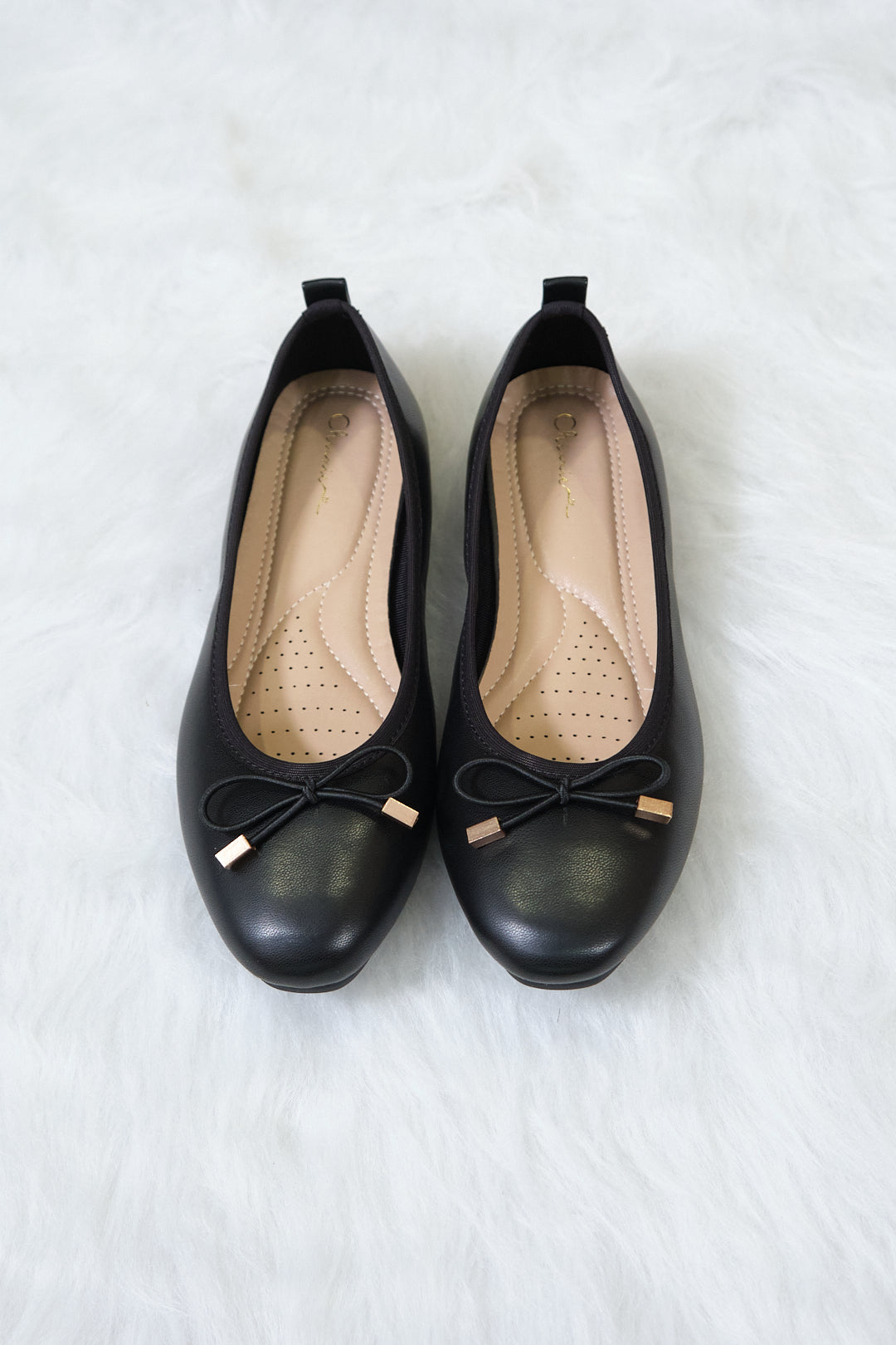 Chixxie XR33 Ribbon Round Toe Flats