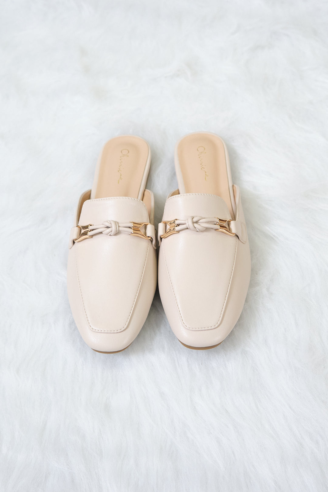 Chixxie XM31 Knot Buckle Mules