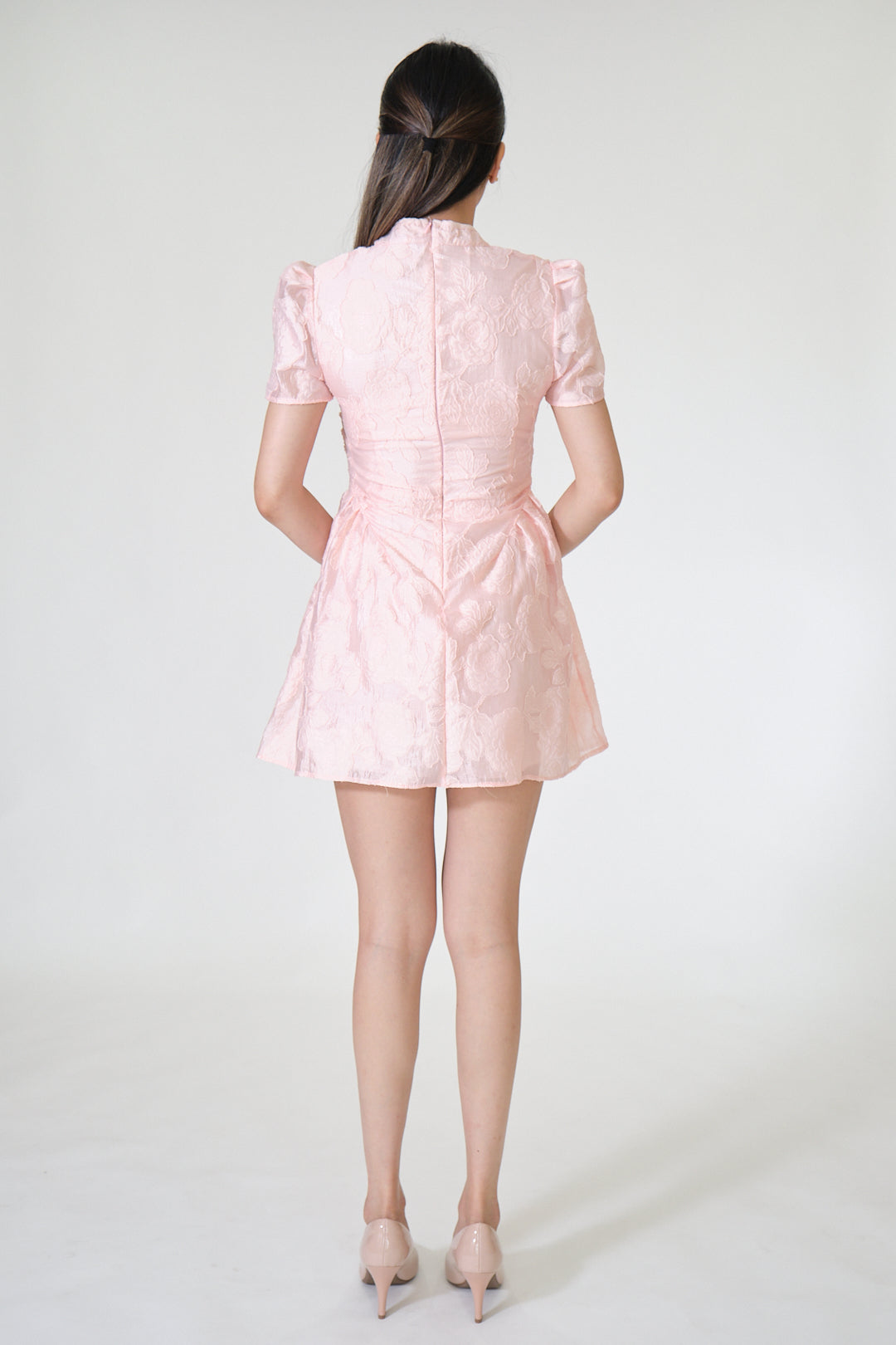Chixxie Camila Cheongsam Dress (Pink)