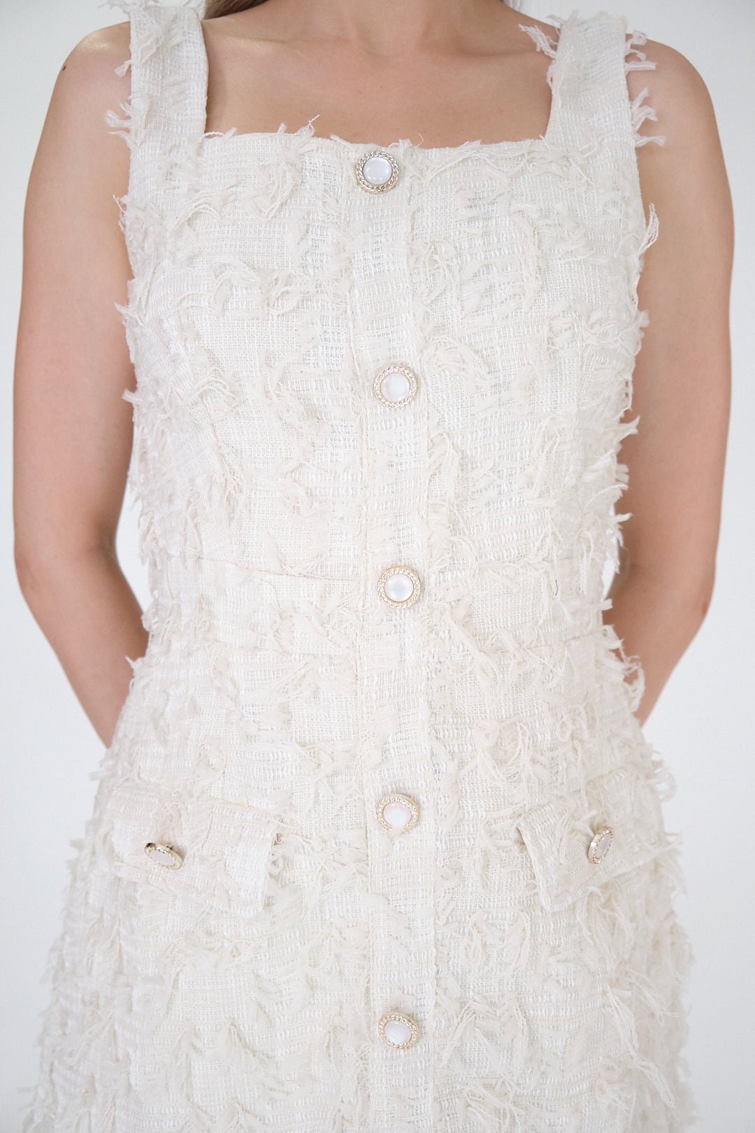 Chixxie Josephine Dress (White)