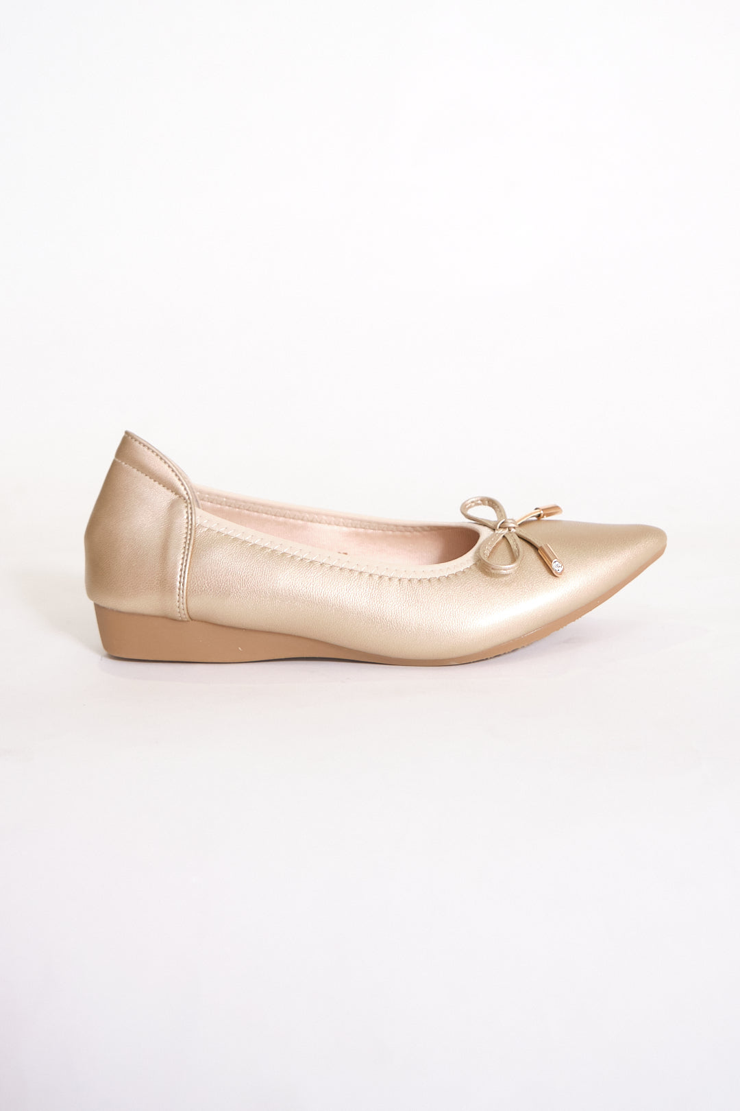 Chixxie XP37 Ribbon Pointed Toe Flats
