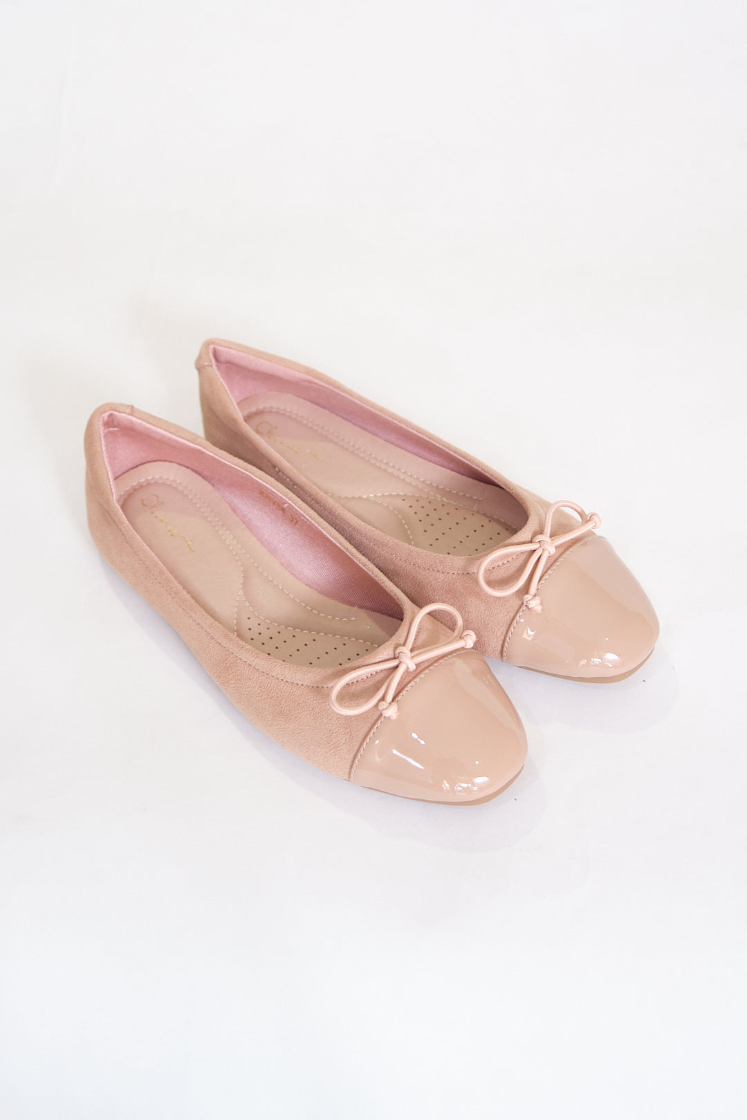 Chixxie XRV38 Ribbon Round Toe Flats
