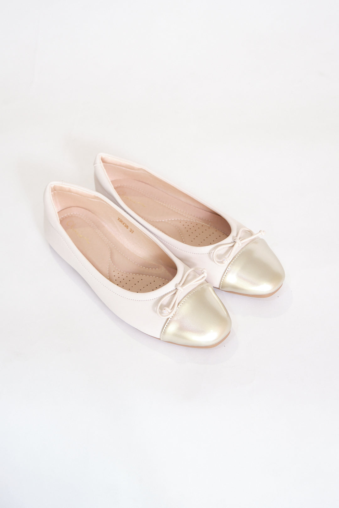 Chixxie XRV38 Ribbon Round Toe Flats