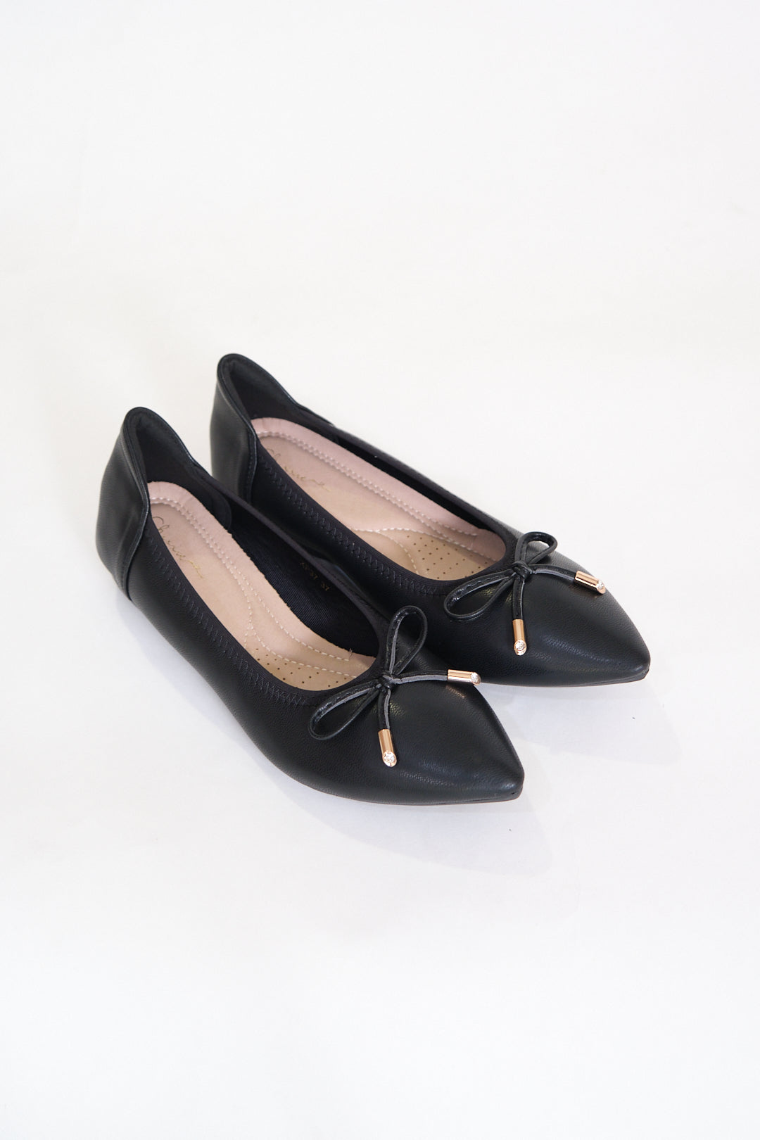Chixxie XP37 Ribbon Pointed Toe Flats