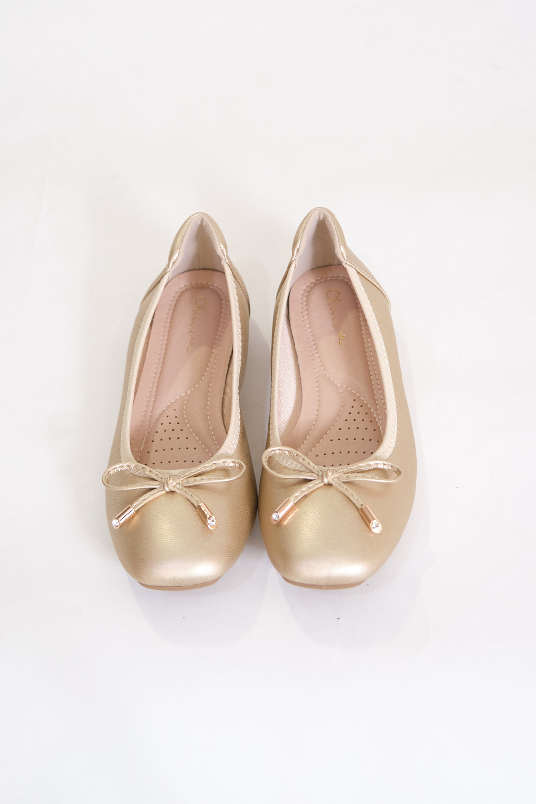 Chixxie XP36 Ribbon Square Toe Flats