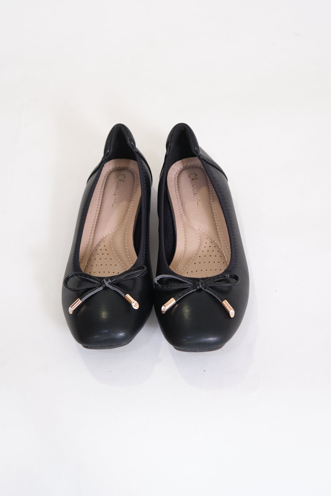 Chixxie XP36 Ribbon Square Toe Flats