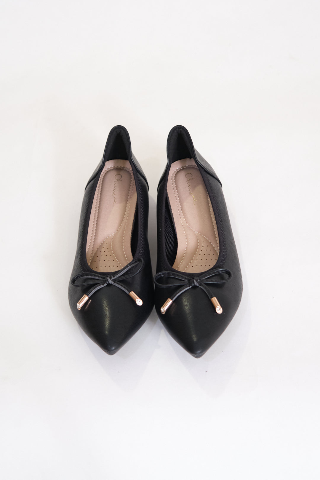 Chixxie XP37 Ribbon Pointed Toe Flats