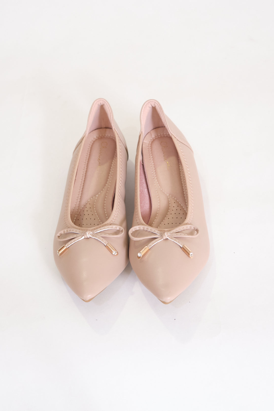 Chixxie XP37 Ribbon Pointed Toe Flats