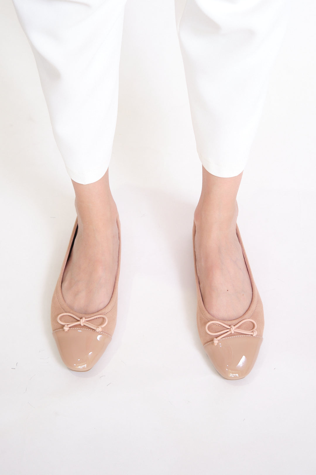 Chixxie XRV38 Ribbon Round Toe Flats