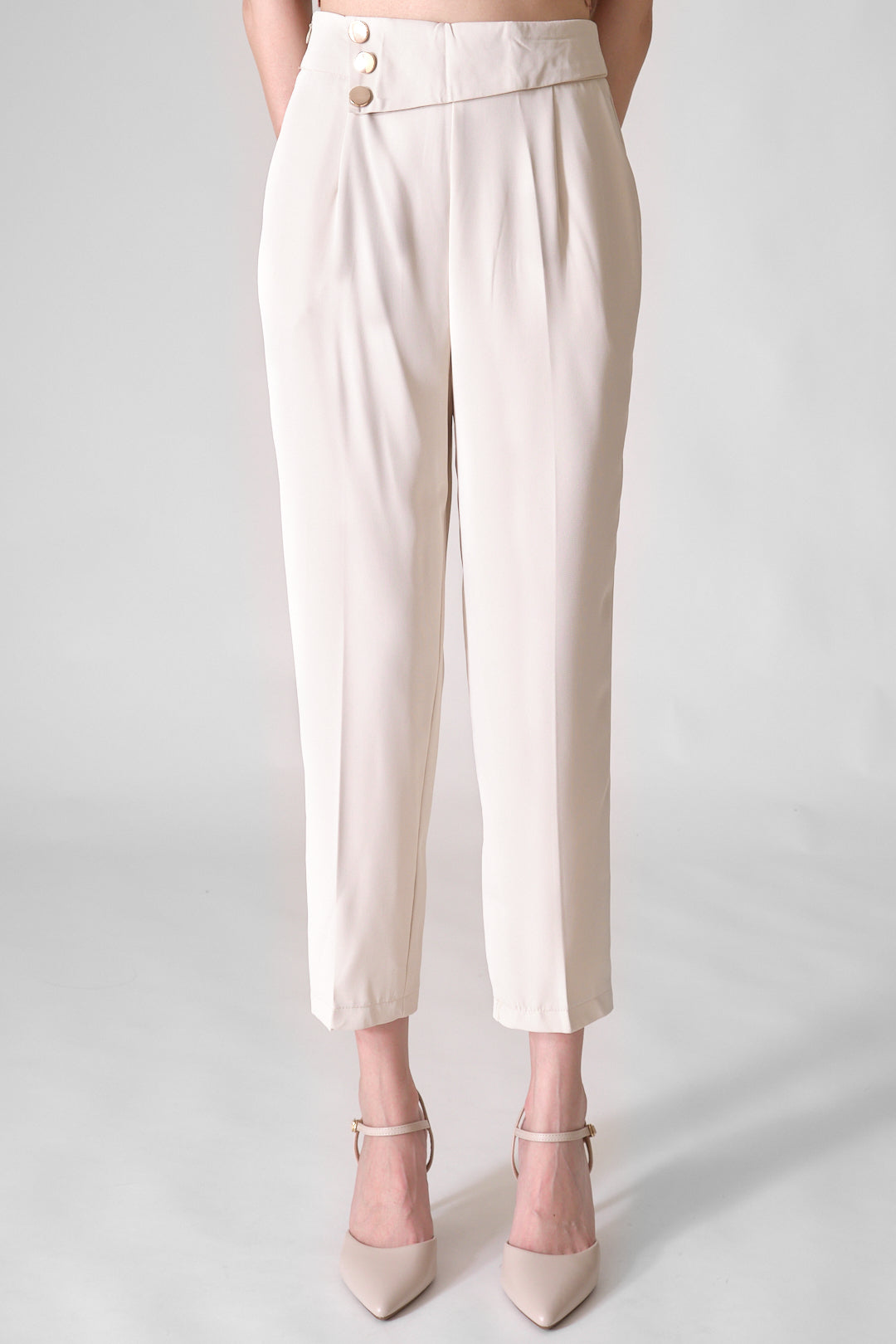 Chixxie Macie Long Pants (Beige)