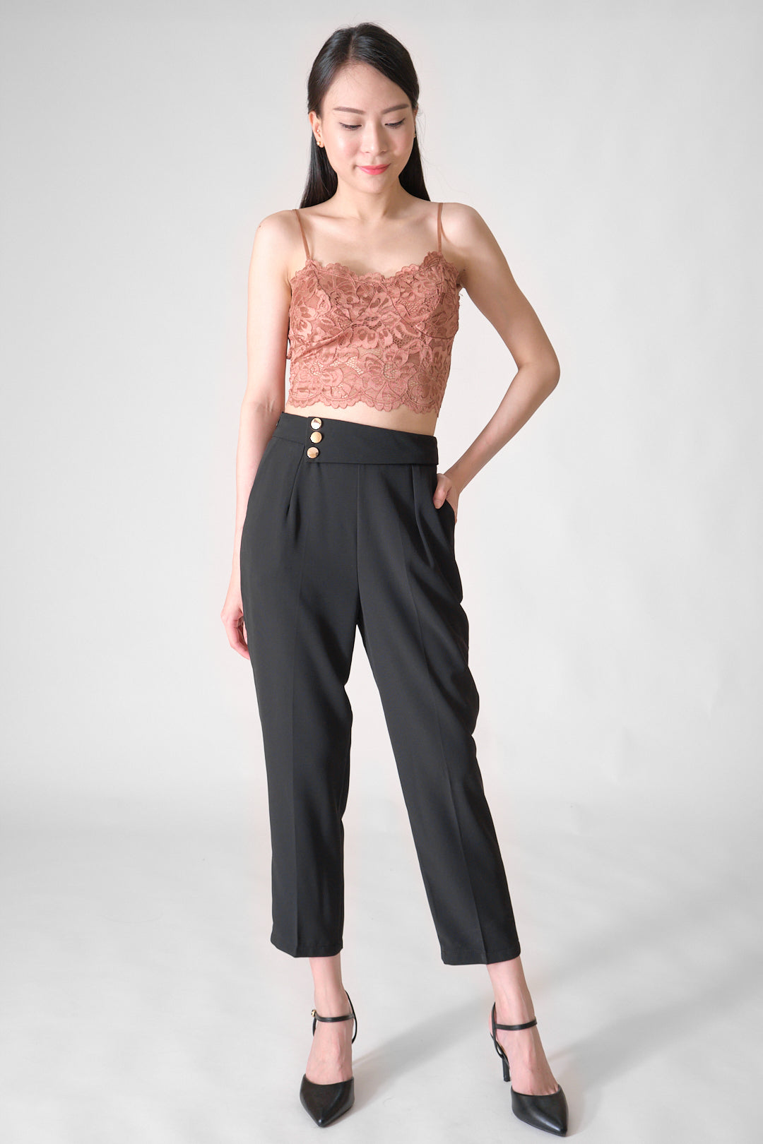 Chixxie Macie Long Pants (Black)