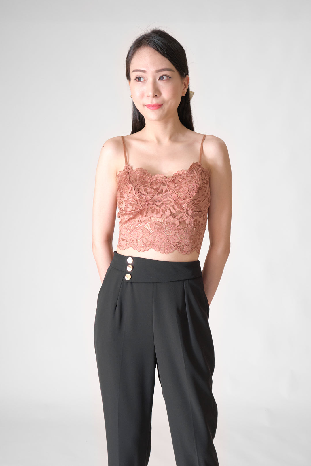 Chixxie Macie Long Pants (Black)