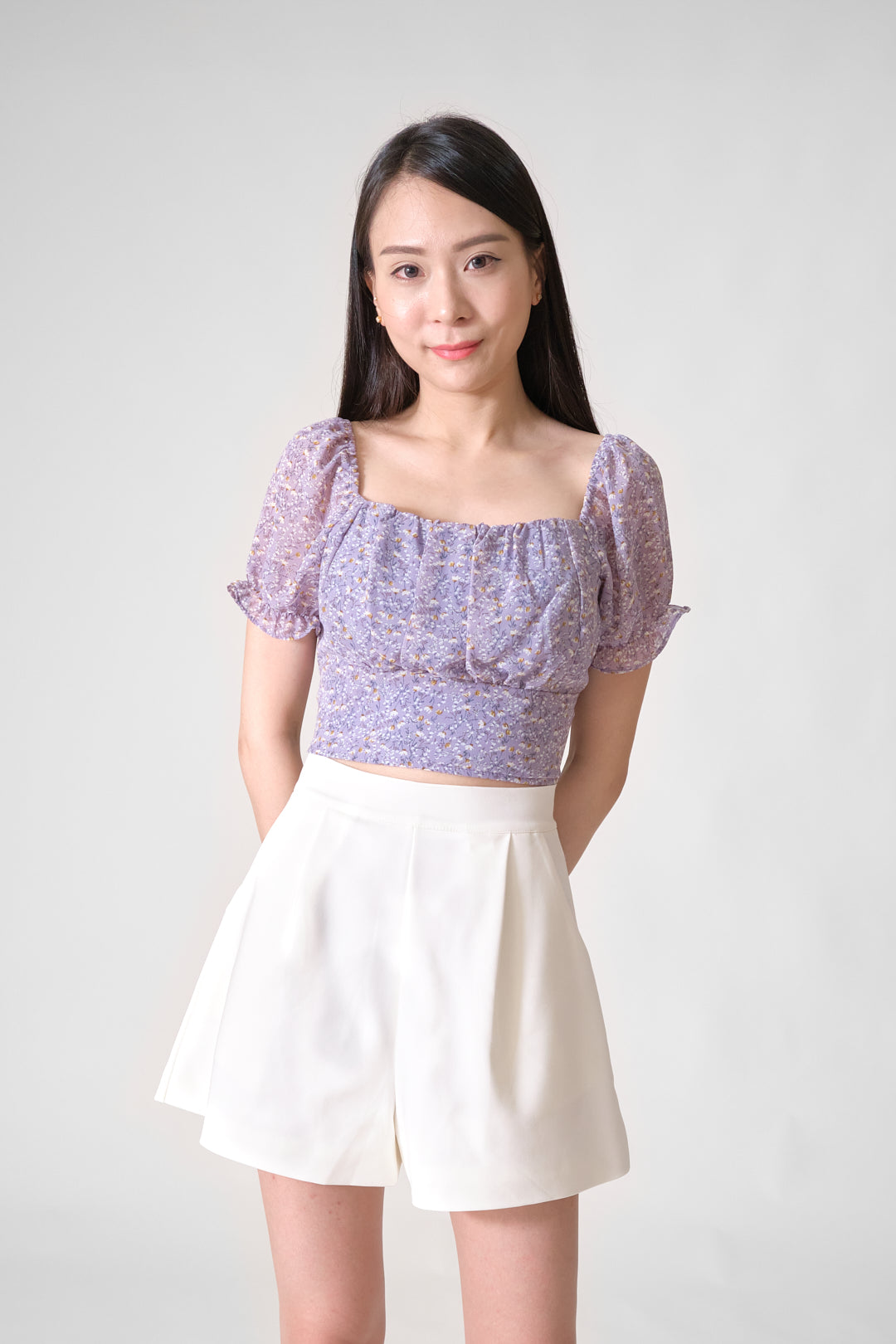 Chixxie Faye Shorts (White)
