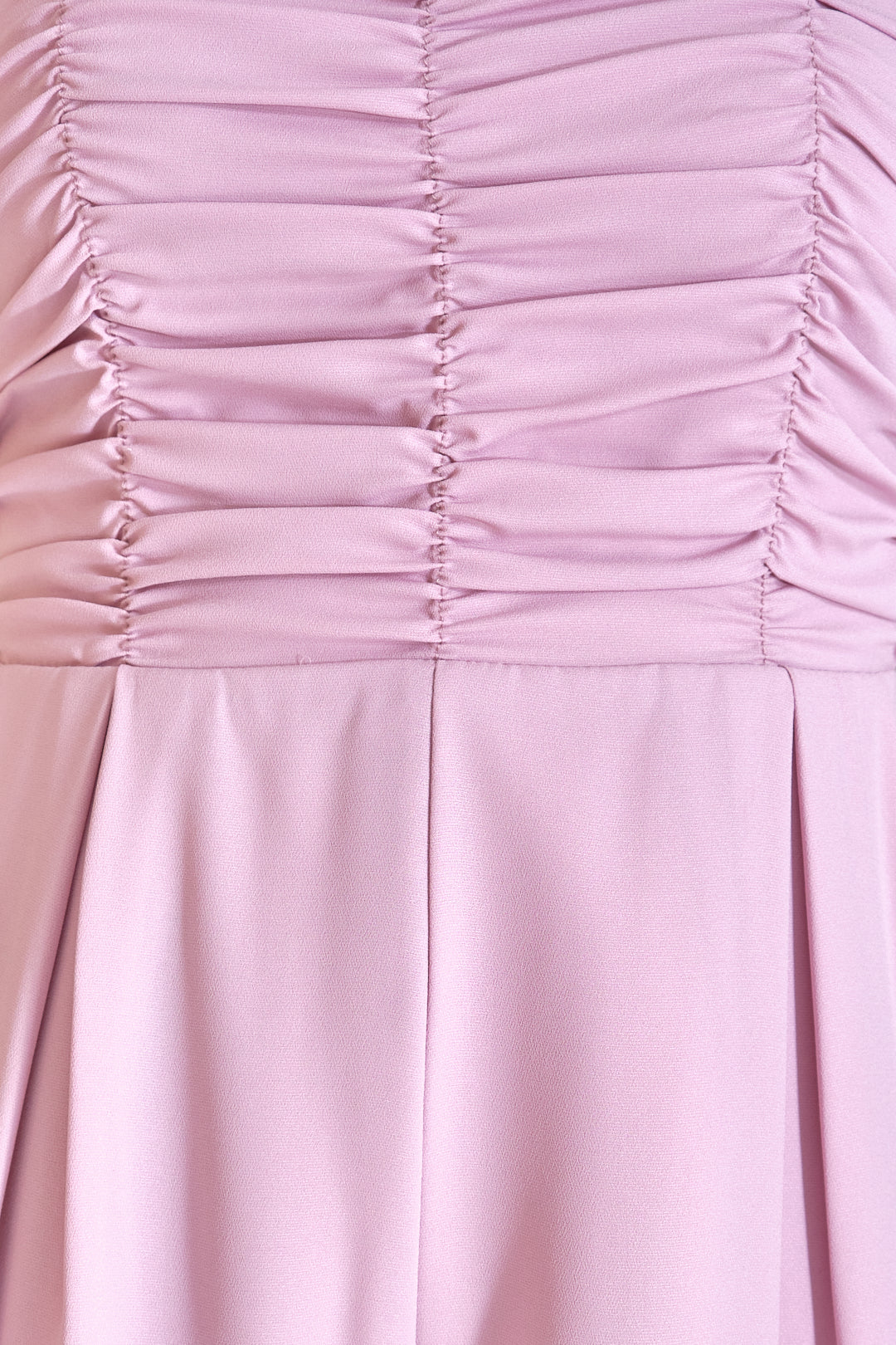 Chixxie Cassidy Ruched Sweetheart Playsuit (Lilac)