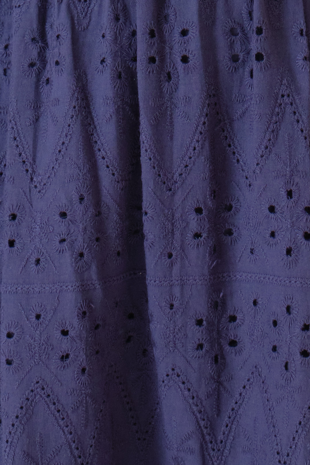 Chixxie Ivory Lace Midi Dress (Navy)