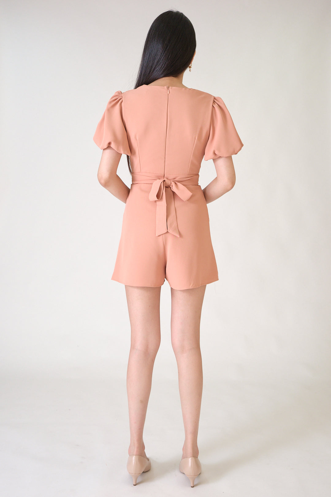 Chixxie Angie Playsuit (Peach)