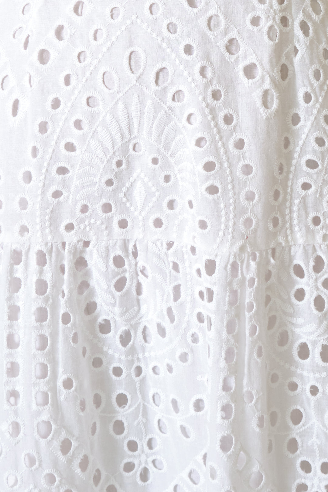 Chixxie April Lace Midi Dress (White)