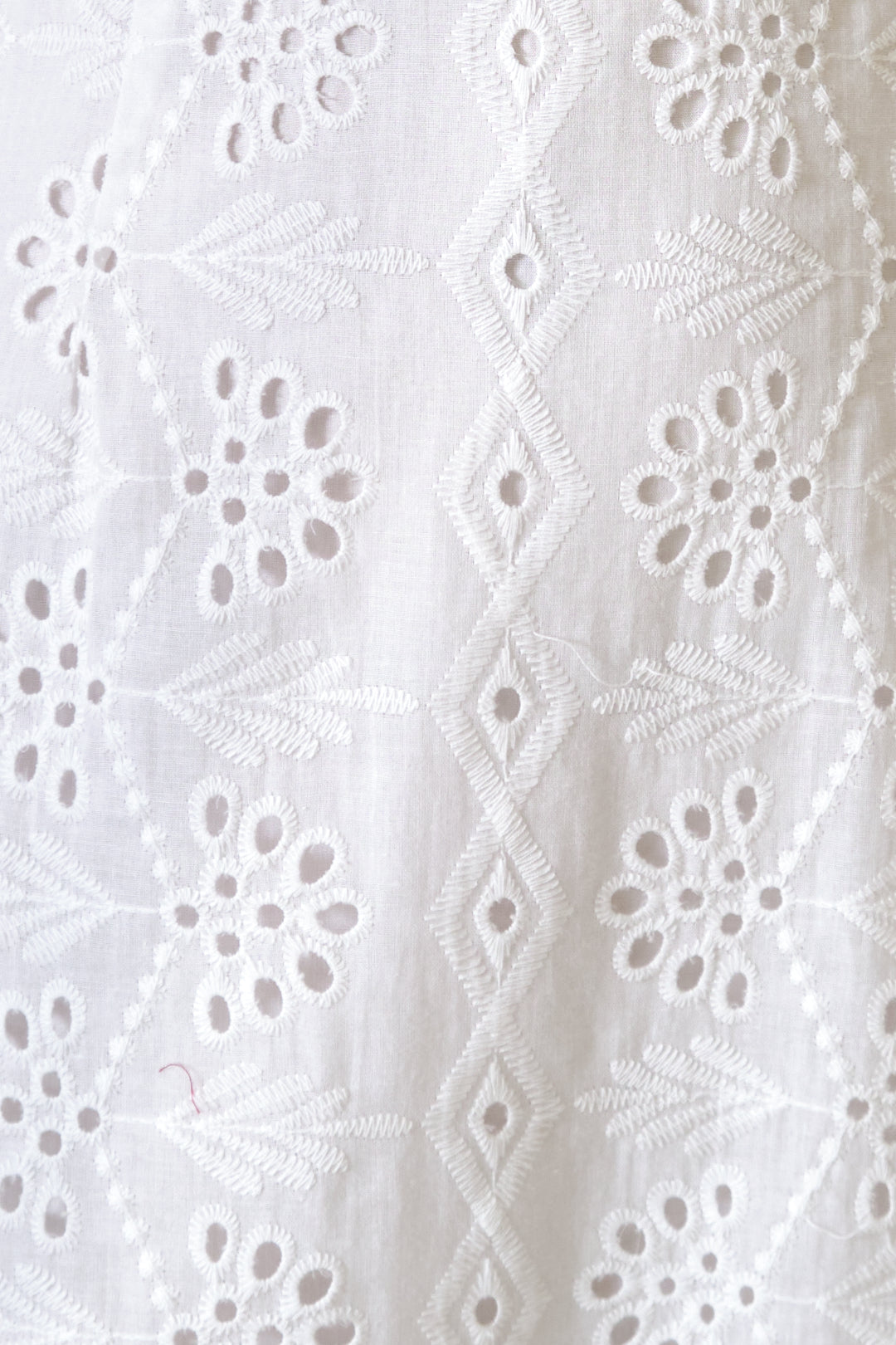 Chixxie Lauren Lace Midi Dress (White)