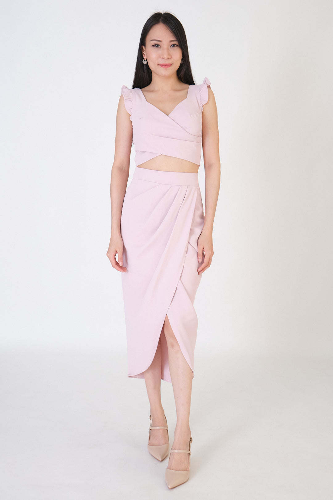 Chixxie Ava Two-Piece Set (Pink)