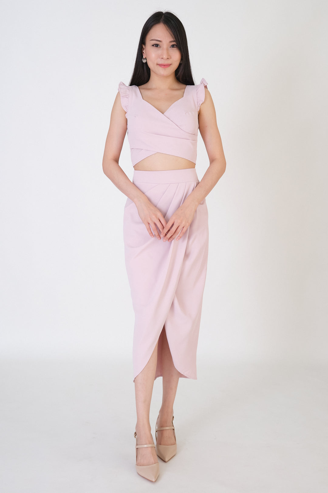 Chixxie Ava Two-Piece Set (Pink)