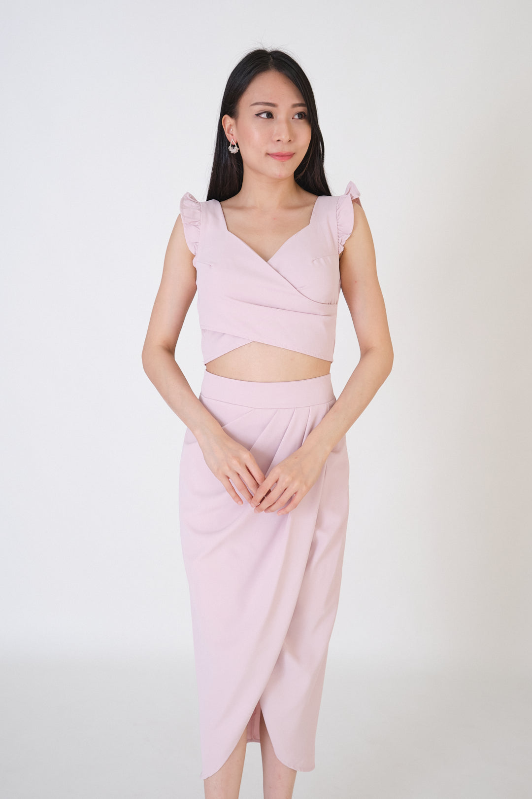 Chixxie Ava Two-Piece Set (Pink)