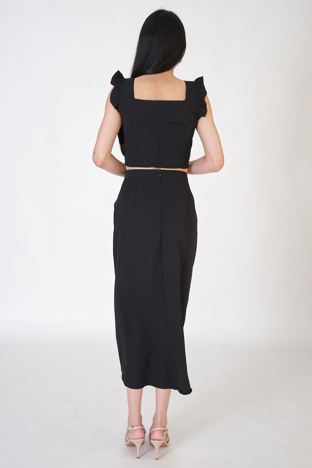 Chixxie Ava Two-Piece Set (Black)