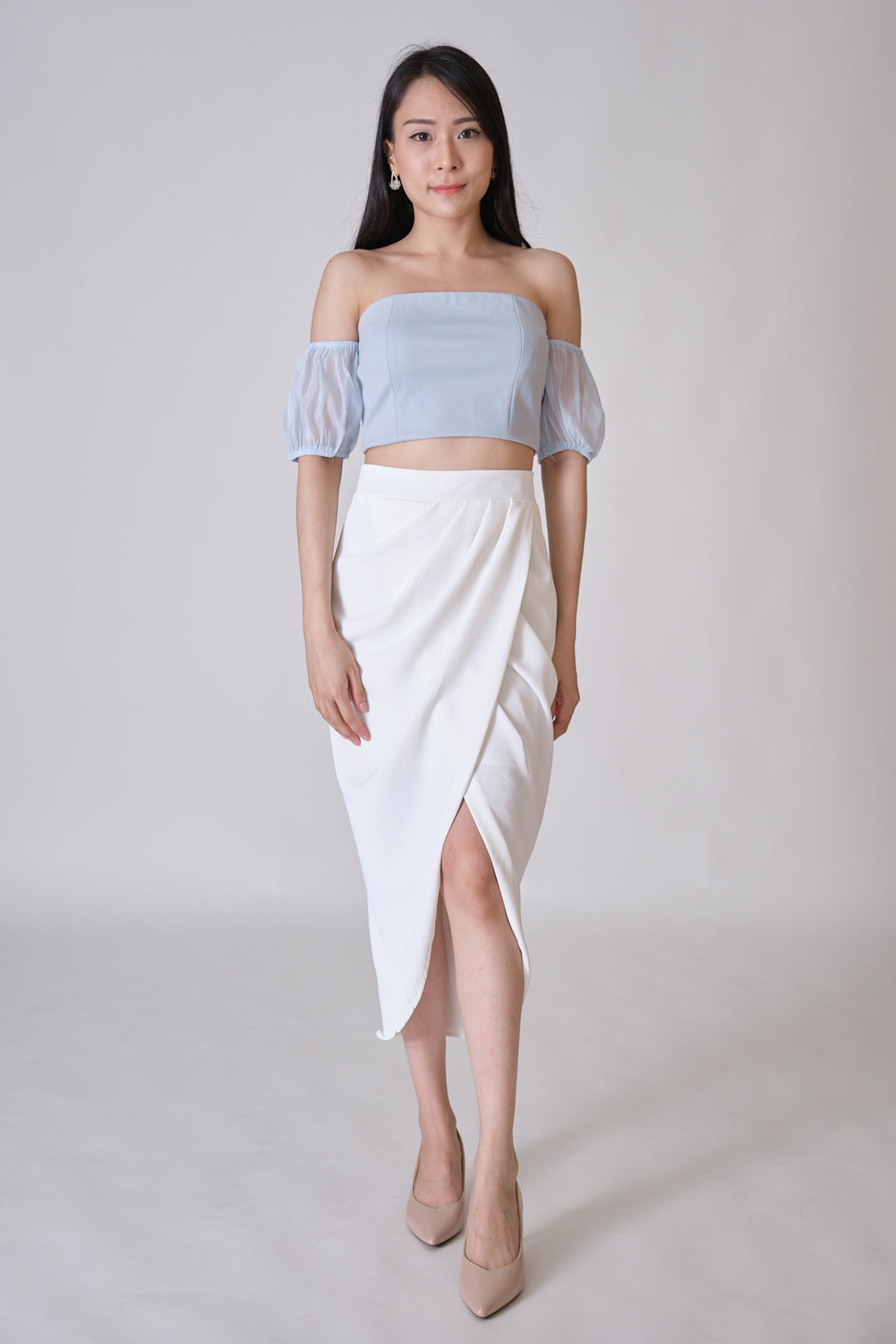 Chixxie Everie Crop Top (Blue)