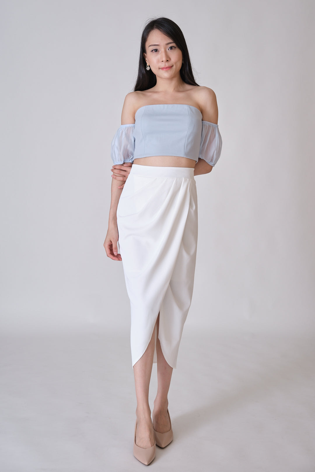 Chixxie Everie Crop Top (Blue)