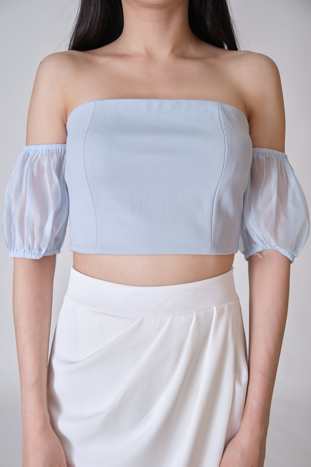 Chixxie Everie Crop Top (Blue)