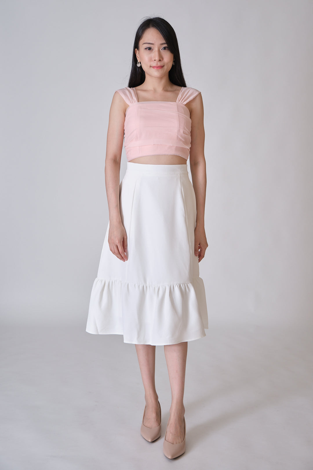 Chixxie Eva Crop Top (Pink)