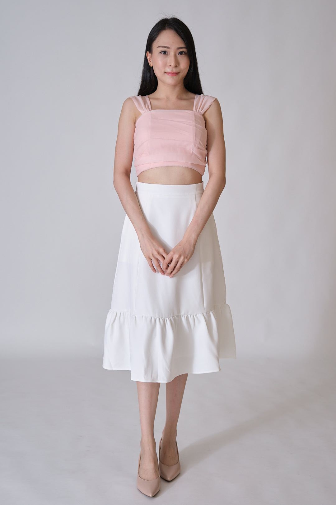 Chixxie Eva Crop Top (Pink)