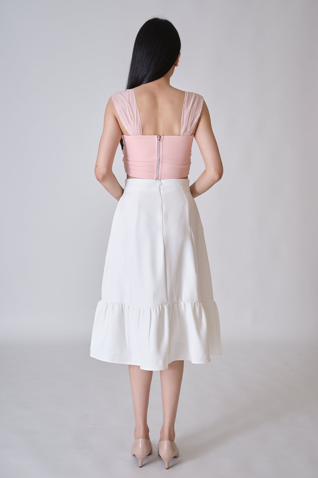 Chixxie Eva Crop Top (Pink)