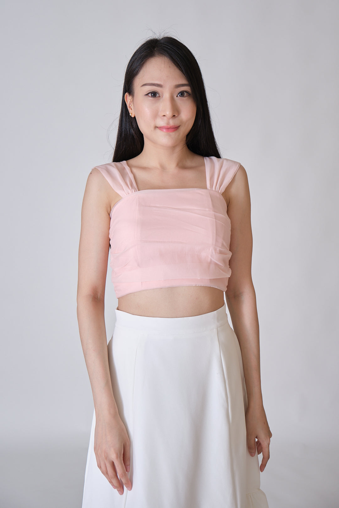 Chixxie Eva Crop Top (Pink)