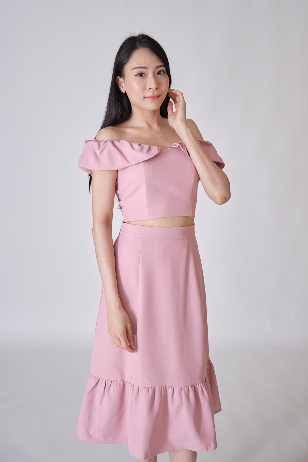 Chixxie Cindy Two-Piece Set (Pink)