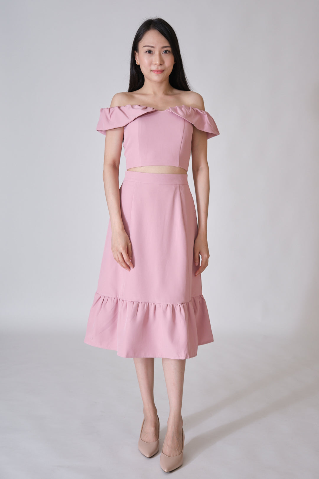 Chixxie Cindy Two-Piece Set (Pink)