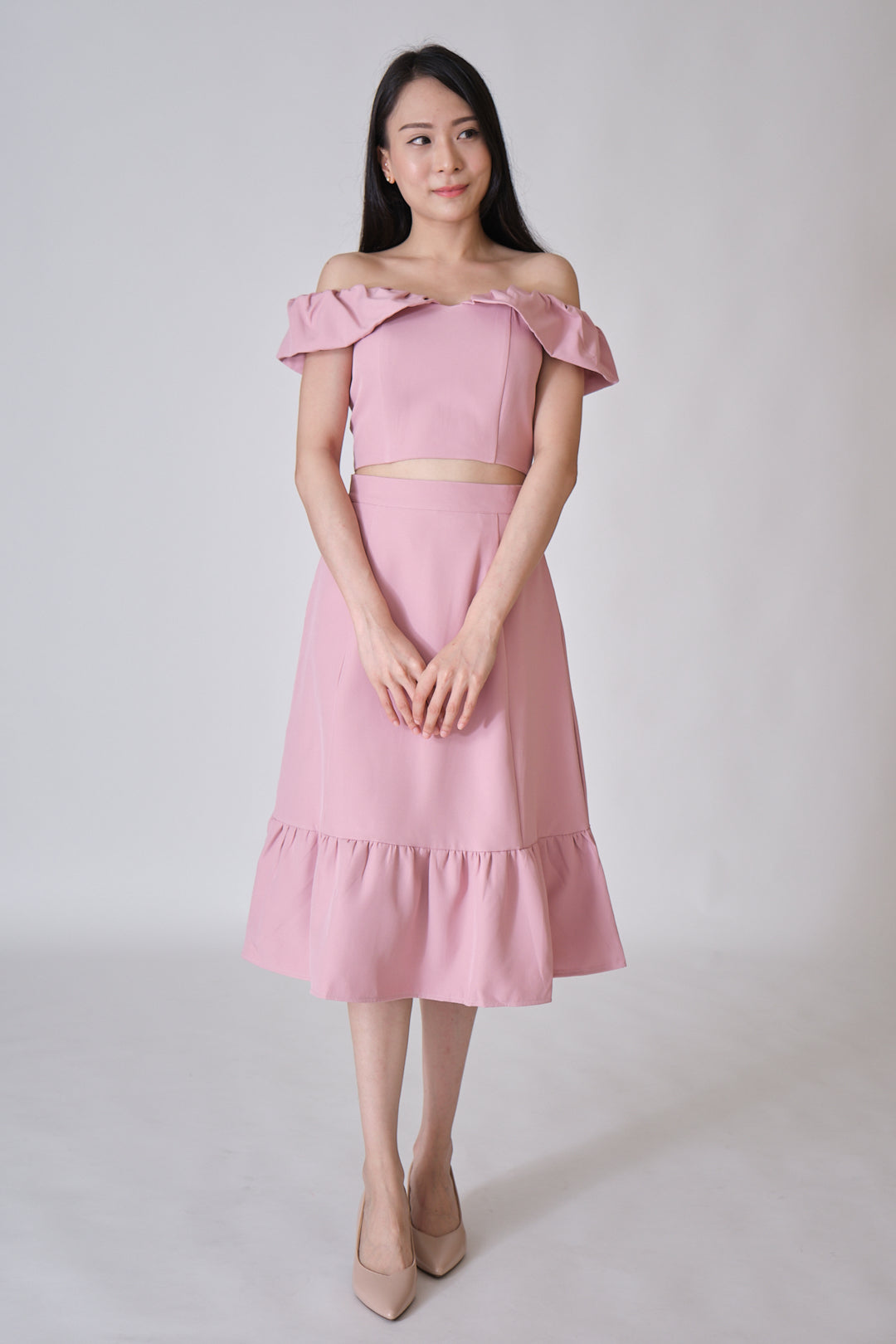 Chixxie Cindy Two-Piece Set (Pink)